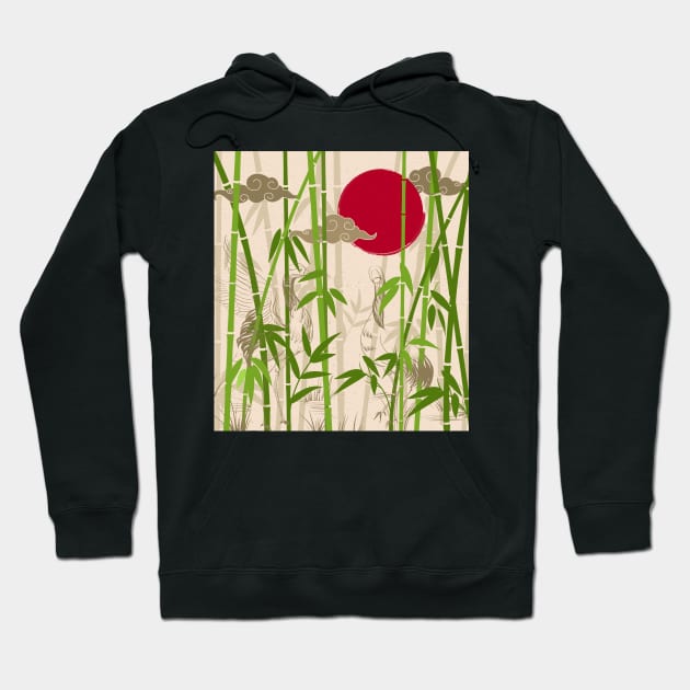 Bamboo Forest Hoodie by edmproject
